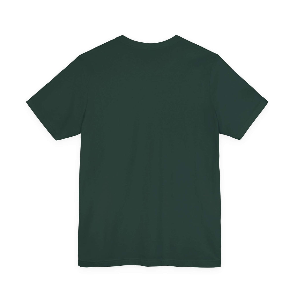 God Speakss Unisex Jersey short sleeve tee in vibrant green and black with ribbed knit collar.
