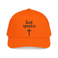 God Speaks Mid Profile Baseball Cap